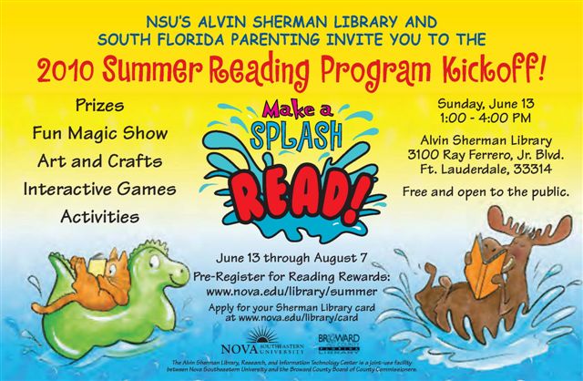 Summer Reading Make a Splash Kick-off Party 