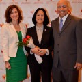 (L to R) Angela Ward, Exec. Director, Florida Diversity Council; Jackie Travisano, NSU Exec. Vice President & COO; Dennis Kennedy, Founder & CEO, National Diversity Council.