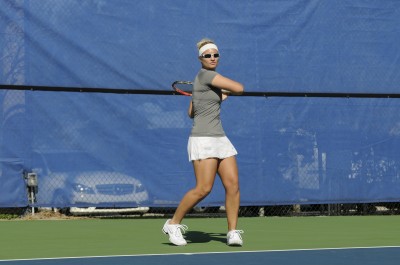2013 NSU Women's Tennis Photo Day Action