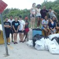 Beach Clean up in Key West