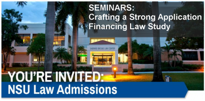 You're Invited Banner -Law Seminars
