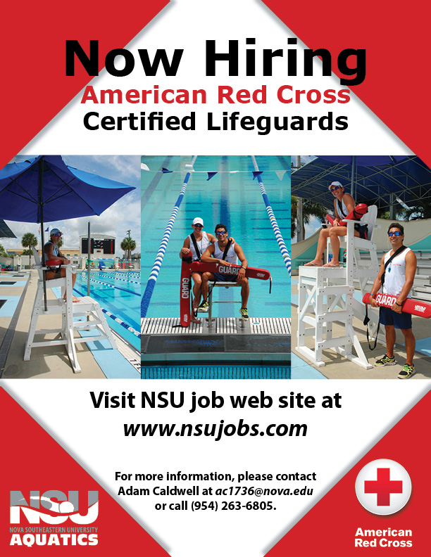 Now Hiring American Red Cross Certified Lifeguards Nsu News Room 