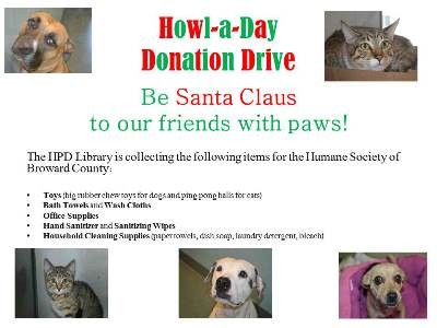 Howl-a-Day Donation Drive