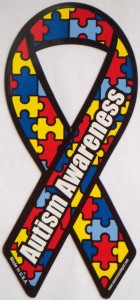 Autism awareness Ribbon