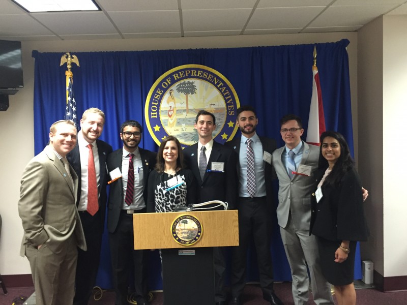 Representatives from NSU’s College of Dental Medicine attend Dentist Day in Tallahassee