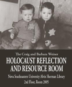 The Craig and Barbara Weiner Holocaust Reflection and Resource Room 