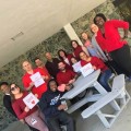 Office of Human Resources wears red