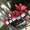Office of Human Resources wears red