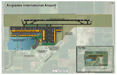 Airglades International Airport Site Plan 
