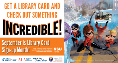 GET A LIBRARY CARD