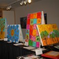 A silent auction featured one-of-a-kind paintings inspired by world-renowned artists, which were created by the children who attend the Institute’s programs.