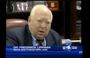 Frederick Lippman, R.Ph., Ed.D., chancellor of NSU's Health Professions Division