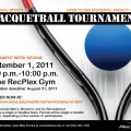 Racquetball Tournament--Fall 2011--sharkbytes