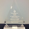 2012 Media Org of the Year Award trophy