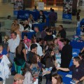 The Admissions (Matthew Butler and Bridget Varisco) and Financial Aid (Marilyn Johnson and Susan Dworsky) tables were the most-visited.