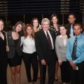 Joel Hochberg (Razor’s Edge donor) with students and friends.