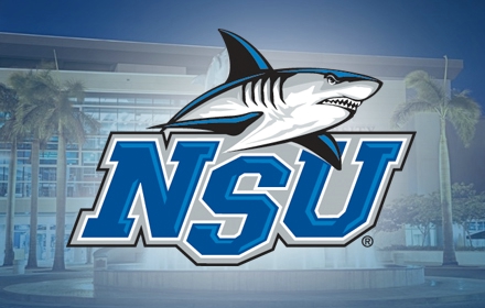 nova southeastern university saac silent auction 33rd division ii student shark among announce pleased athletics successful holds ncsa nsu logo