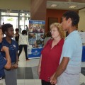 Razor’s Edge scholarship students chat with visitors