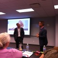 KPI Topher Morrison and Kevin Harrington presenting
