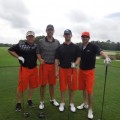 Physician Assistant Orlando Class of 2014 student golfers at charity tournament.
