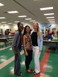 MFT interns at Back to School Health Fair