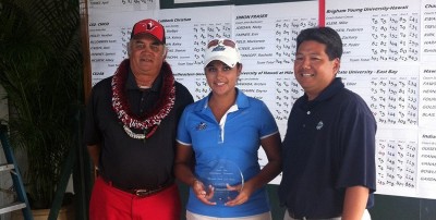 Daniela Ortiz center with others from the Dennis Rose Invitational,