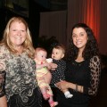Lisa Romansky and Gaby Vignolo with their girls, Lettie and Vida