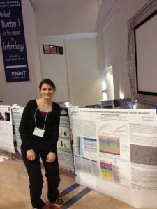 Alexandra Campbell, graduate student at NSU’s Oceanographic Center, presented a research poster on “Bacterial Diversity of the Wastewater Outfalls, Reefs, and Inlets of Broward County” at the 78th Annual Meeting of the Florida Academy of Sciences.