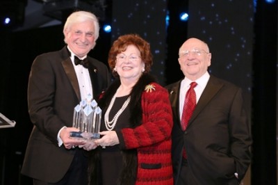 George L. Hanbury II, Ph.D., Judy and Barry Silverman 2015 President's Award for Excellence in Community Service Honorees