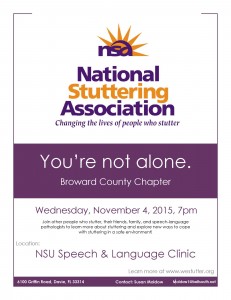 Broward NSA Chapter meeting November 2015