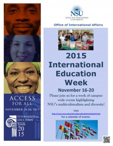 International Ed Week 2015