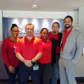 ORC-Tampa celebrating the American Heart Association's National Wear Red Day
