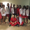 Puerto Rico NSU College of Pharmacy Class of 2018 graduate students, Wear Red Day 2016