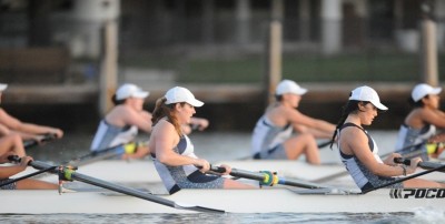  The Nova Southeastern University rowing team 