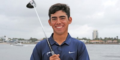 Nova Southeastern University men's golfer Juan Jose Guerra