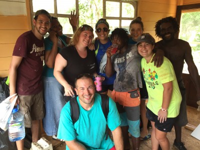 Seven students traveled to Negril, Jamaica 
