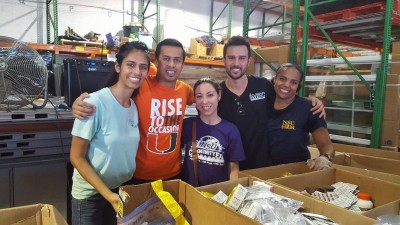 Pictured left to right: Sneha Patel, Masood Mohammed, Sahylyta Hernandez, Michael La Sala, and Patrina Brown.