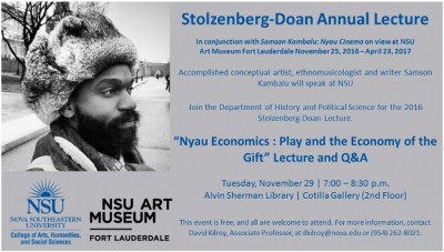 Stolzenberg-Doan Annual Lecture_November 2016