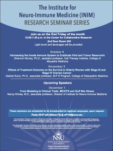 INIM SEMINAR FLYER for October 2017