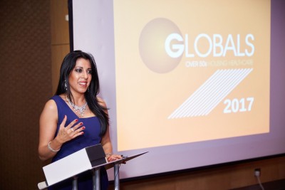 Dr. Farzanna Haffizulla receives 2017 Global Award 2