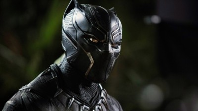 Chadwick Boseman as the Black Panther. (Credit: Marvel/Walt Disney Studios Motion Pictures/Everett) 