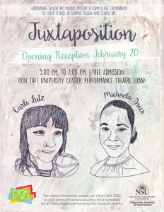 Juxtaposition Opening Reception Feb 20, 2018