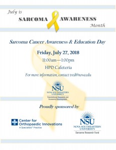 Sarcoma Cancer Awareness & Education