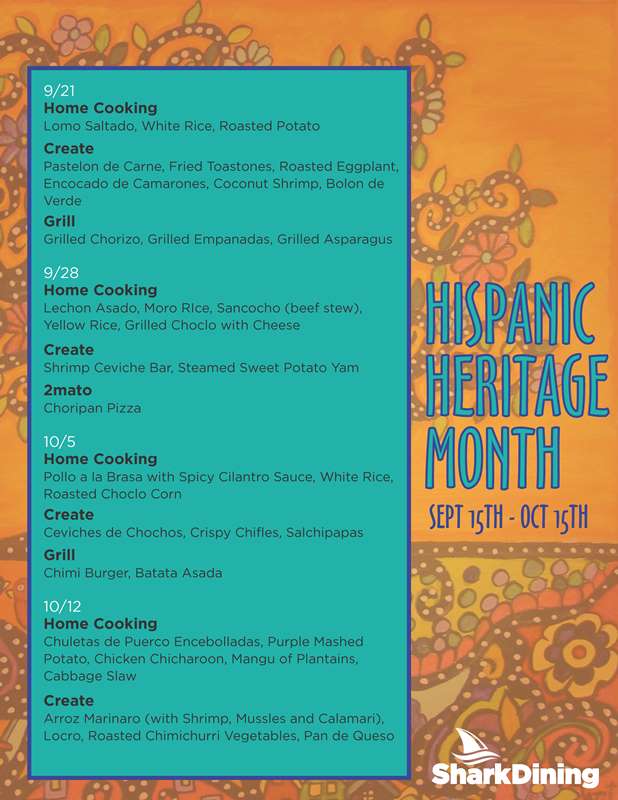 shark-dining-to-offer-hispanic-meal-options-during-hispanic-heritage