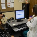 SLP students earning traumatic brain injuries in a classroom in the Griffin Building